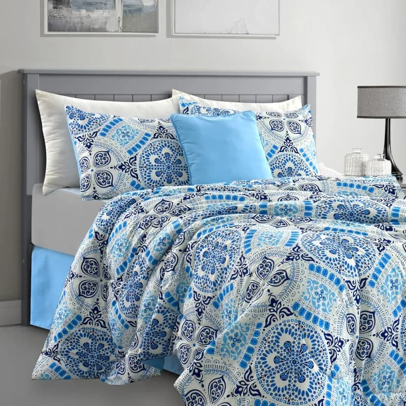 5-Piece Reversible Comforter Set
