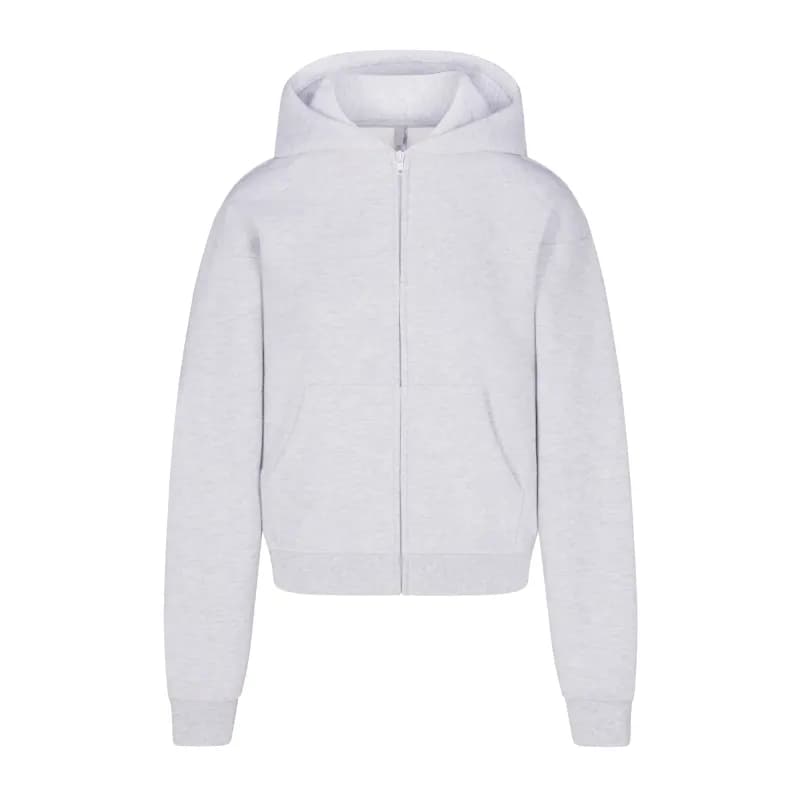 COTTON FLEECE CLASSIC ZIP UP HOODIE